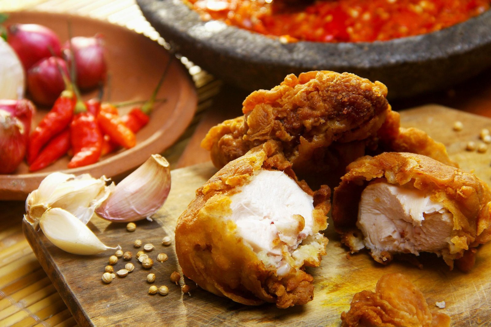 GARLIC TIKKA JALFREZI Chicken or Lamb