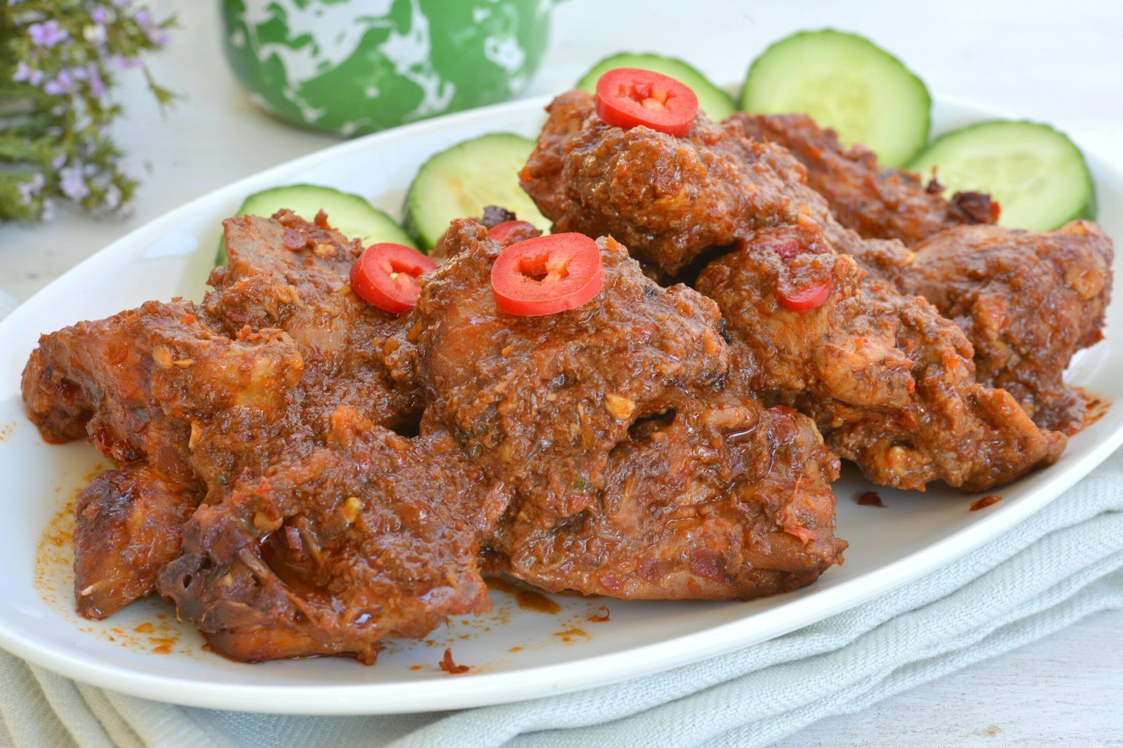 CHICKEN / LAMB CHILLI ACHARI
